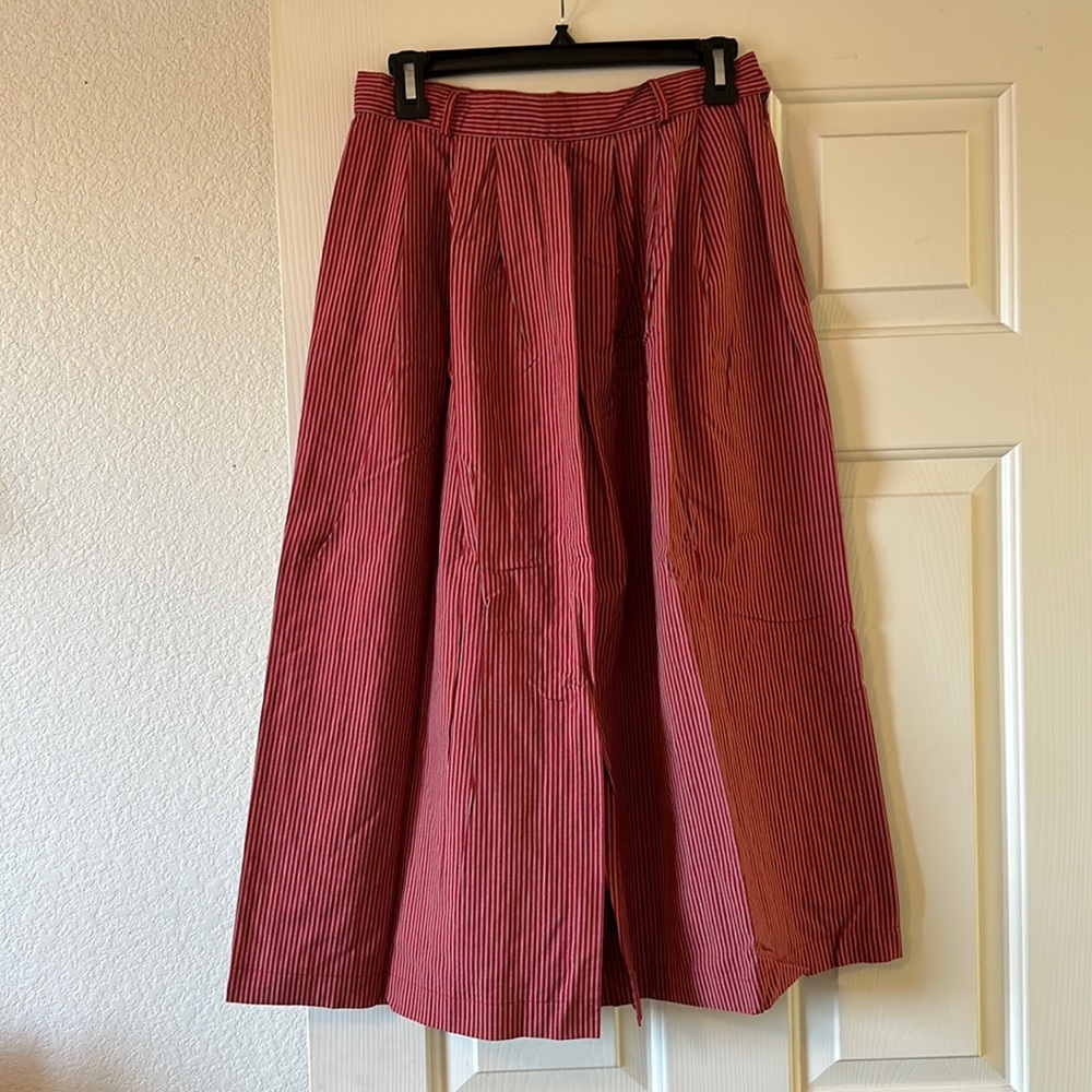 Vintage pleated A-line skirt - LODENFREY